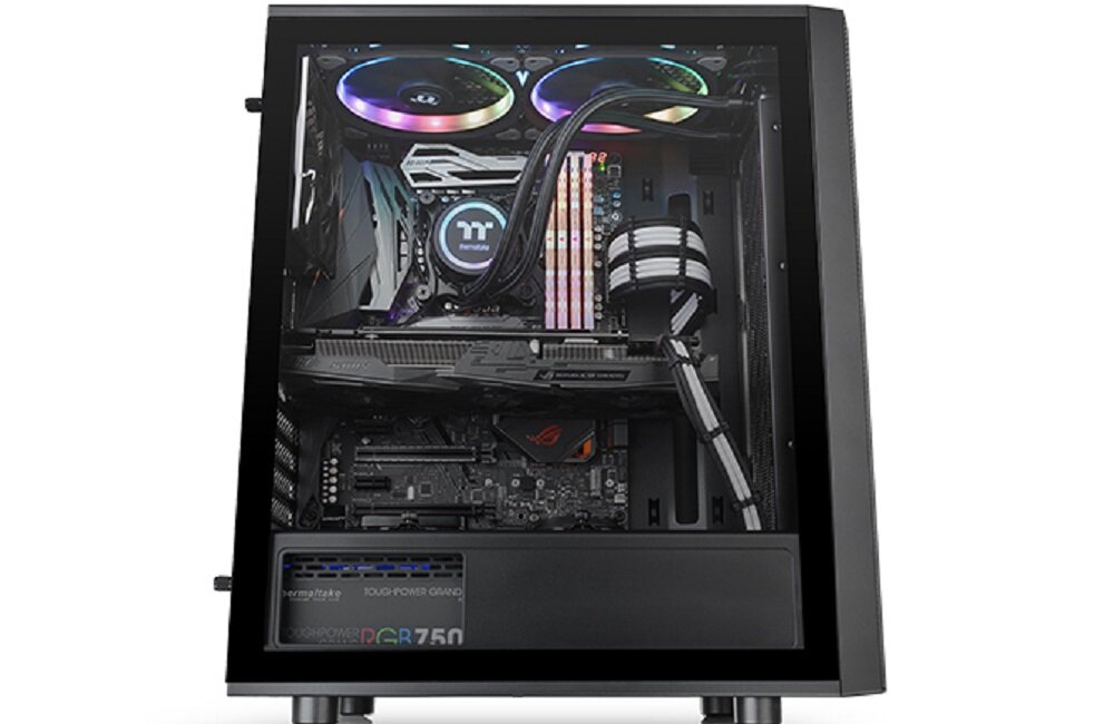 Obudowa THERMALTAKE Versa J25 TG - Siedem slotow rozszerzen  