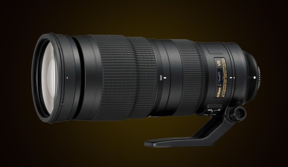 Obiektyw NIKON AF-S Nikkor 200-500 mm f-5.6E ED VR kv początek opisu