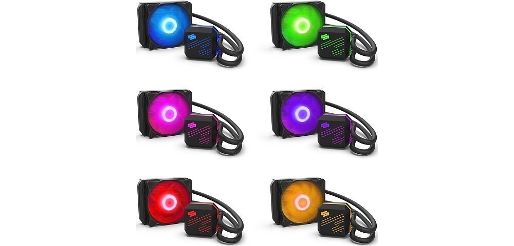 Chłodzenie wodne SILENTIUMPC Navis RGB 360 Podświetlenie