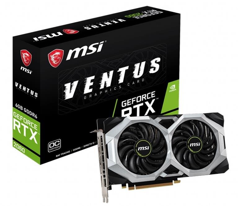 Karta graficzna MSI Geforce RTX 2060 Gaming 6GB - Karta graficzna