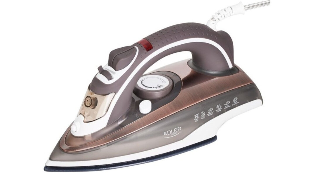 zelazko ADLER AD 5030 funkcjonalnosc prostota elegancki design wyglad