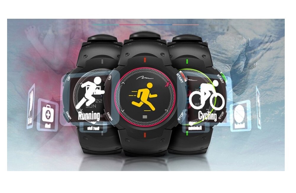 Smartband MEDIA TECH X Fit MT860KR Czarno czerwony Licznik kroków