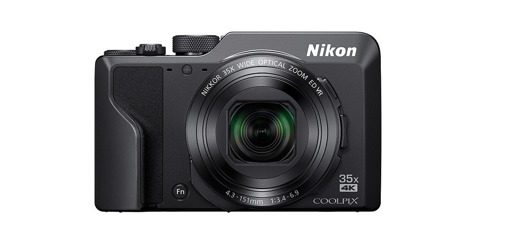 Aparat NIKON Coolpix A1000 Czarny widok front ogólny