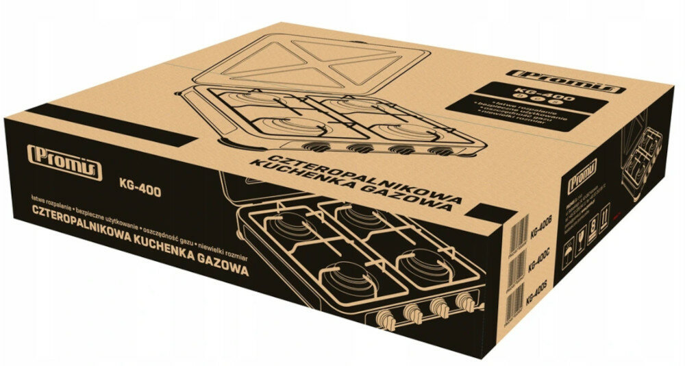 PŁYTA PROMIS KG400B palniki gazowe
