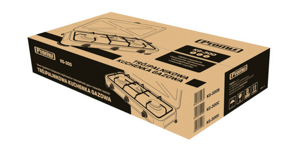 PŁYTA PROMIS KG300SR palniki gazowe