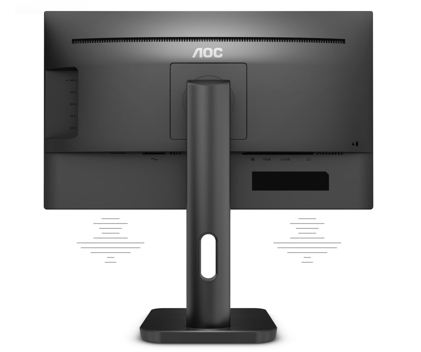 Monitor AOC 27P1 - głośniki