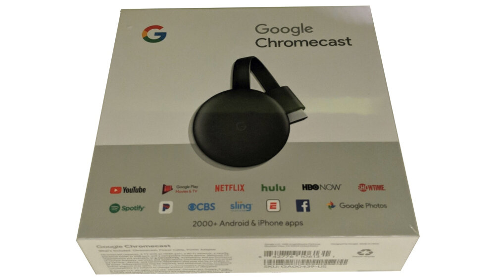 Transmiter TV GOOGLE Chromecast 3.0 - jakość