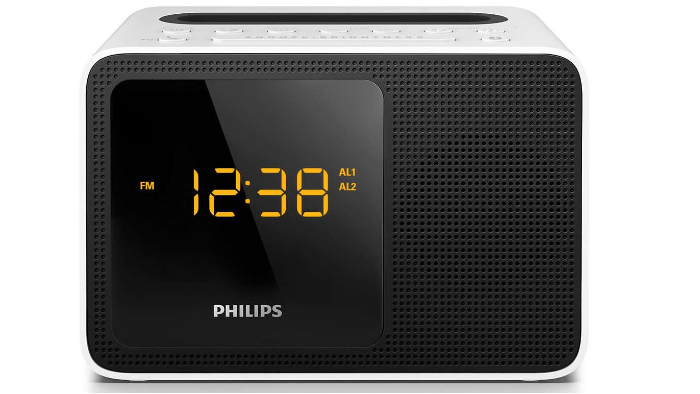 Radiobudzik PHILIPS AJT5300W - ogólny wygląd