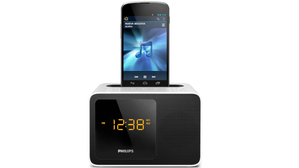Radiobudzik PHILIPS AJT5300W - bluetooth