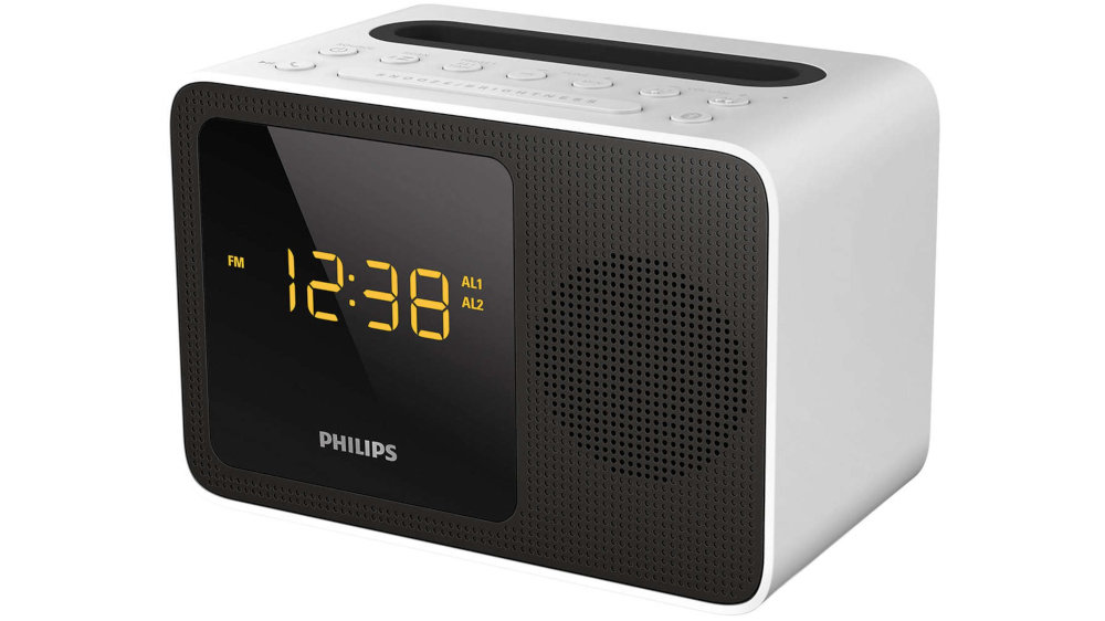 Radiobudzik PHILIPS AJT5300W - cyfrowe strojenie FM