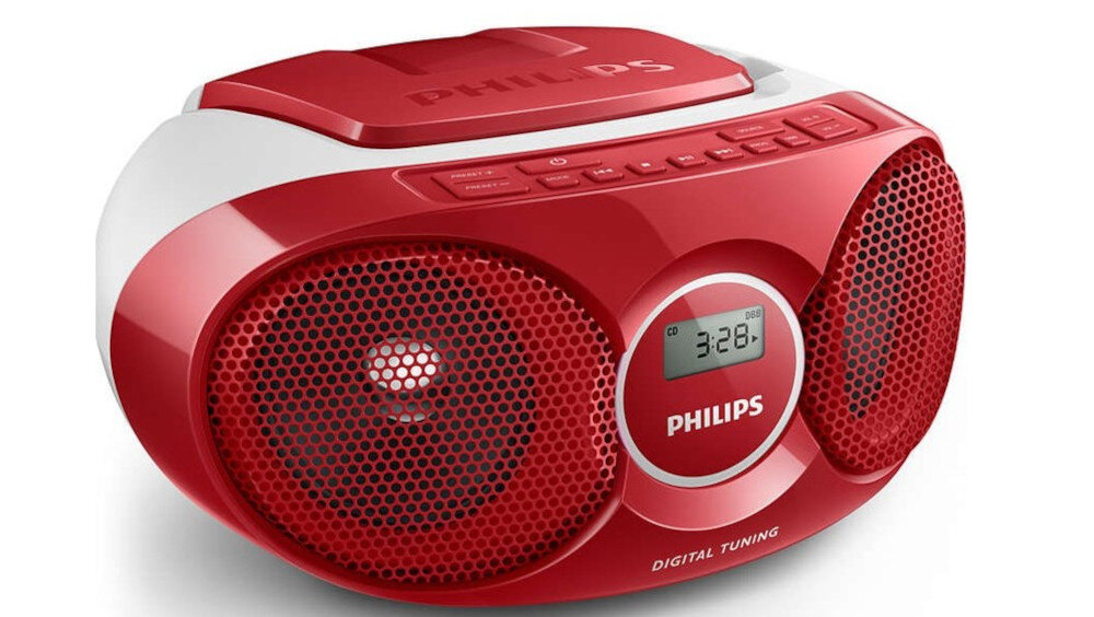 Radioodtwarzacz PHILIPS AZ215 - intuicyjna obsługa