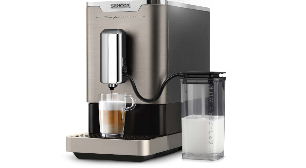 Ekspres SENCOR SES 9020NP litraz pojemnik ziarno woda