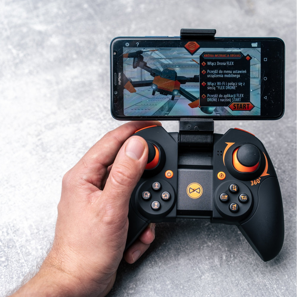 Dron flex forever sterowanie