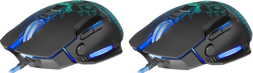 Mysz DEFENDER Shock GM-110L - Programowalne przyciski 