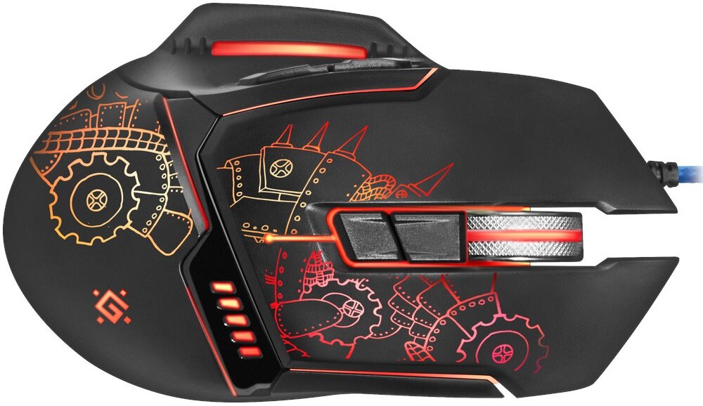 Mysz DEFENDER Kill-em All GM-480L  - Sensor optyczny 