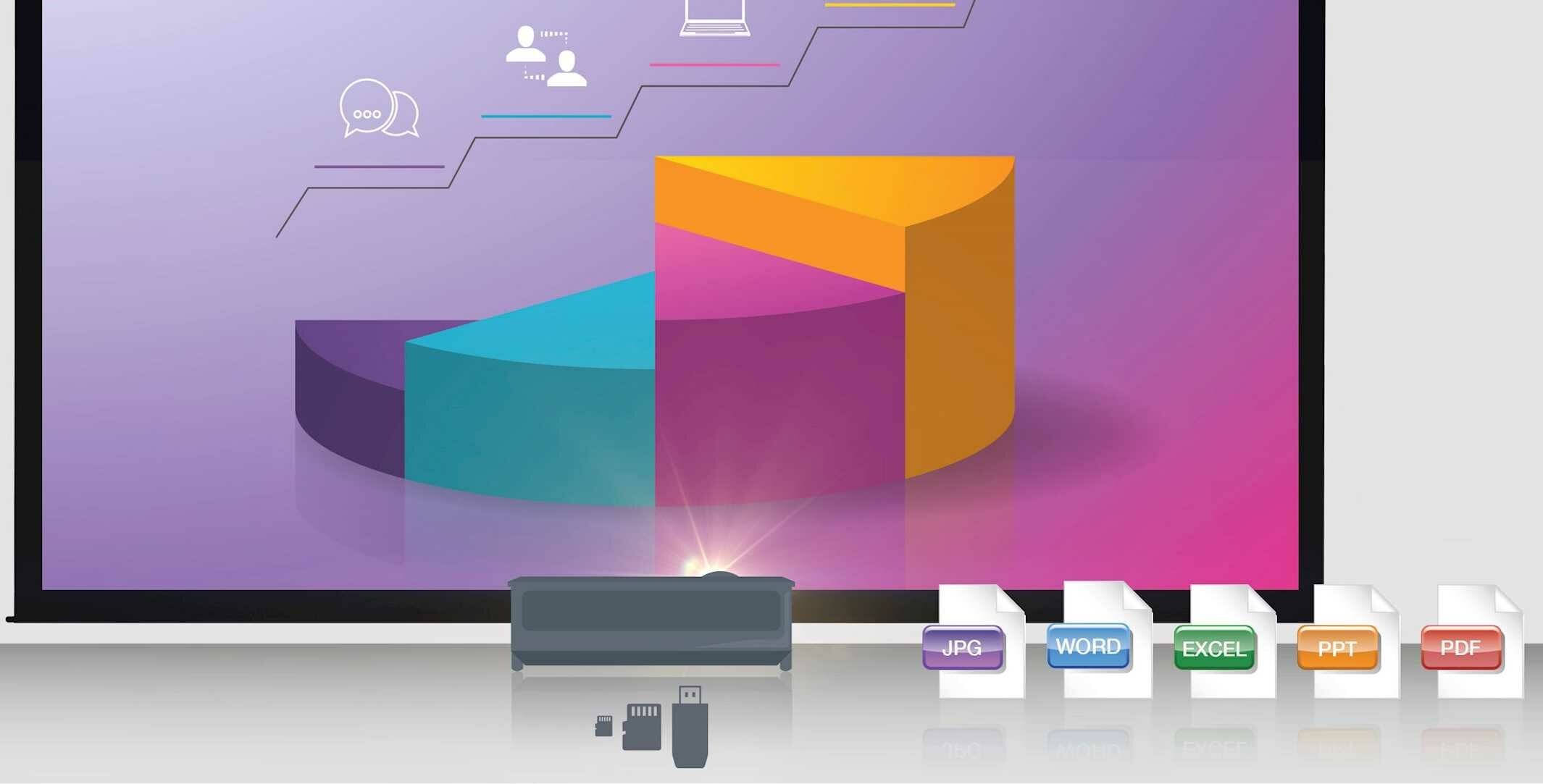 Projektor OPTOMA ML1050ST Plus - Office