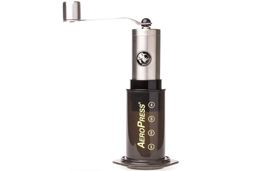 Młynek do kawy RHINOWARES Hand Coffee Grinder Łatwa obsługa