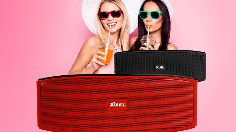 Głośnik Mobilny XBLITZ Emotion Czarny - Mikrofon