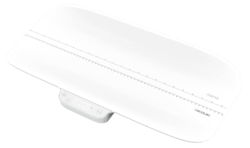 Waga CECOTEC Nana BabyCare SmartWeight Zasilanie – proste i praktyczne dwie baterie typu AA Łatwa wymiana bateriiA