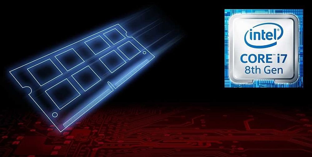 Laptop Gamingowy ASUS ROG Strix GL504GS - Procesor