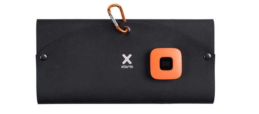 Mata solarna XTORM SolarBooster 21W front złożona