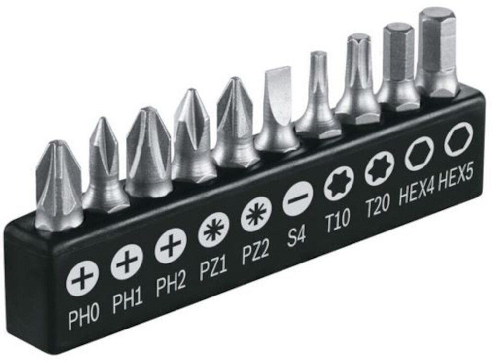 Wkrętarka akumulatorowa BOSCH IXO V Full (06039A8022) zestaw 10 bitów uchwyt na końcówki z sześciokątnym chwytem wytrzymała obudowa automatyczna blokada wrzeciona