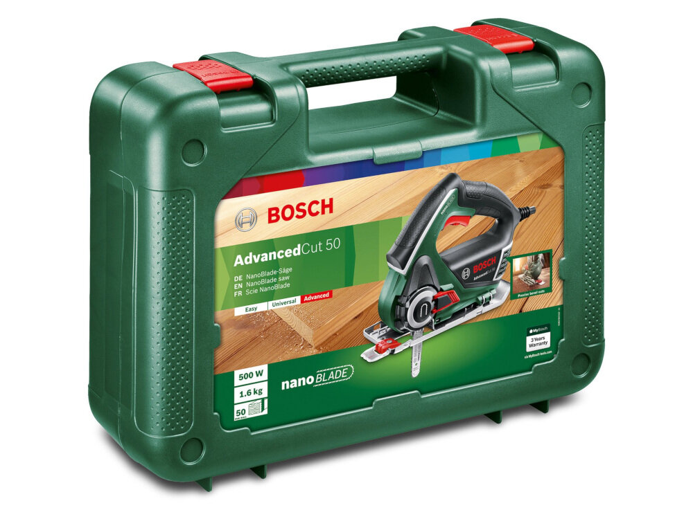 Wyrzynarka BOSCH AdvancedCut 50 walizka transportowa