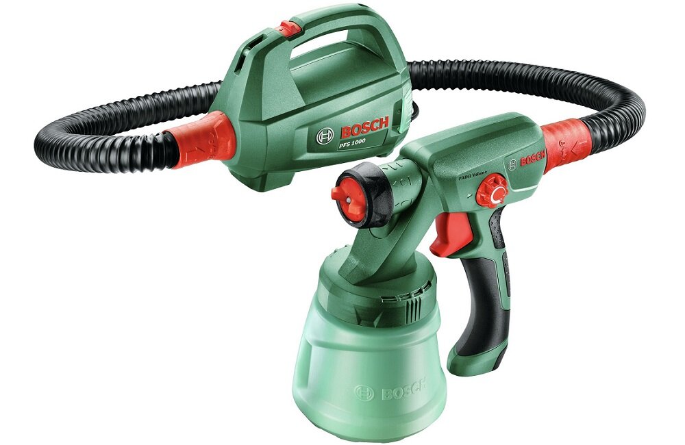 Система распыления BOSCH PFS 1000 Интуитивно понятное управление, понятные символы