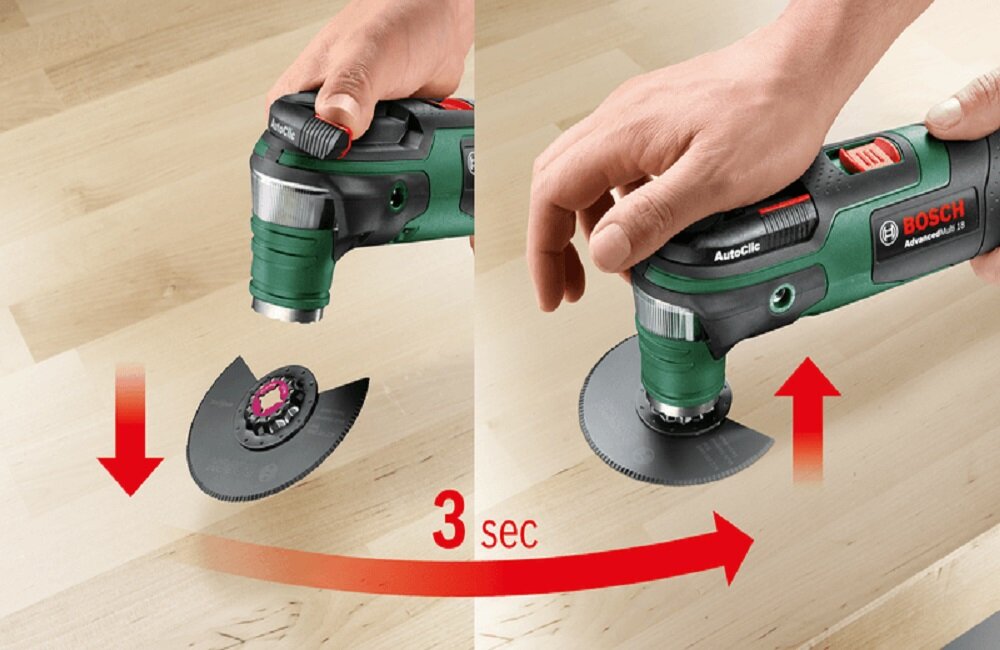 Narzędzie wielofunkcyjne BOSCH AdvancedMulti 18 0603104020 system Bosch AutoClic