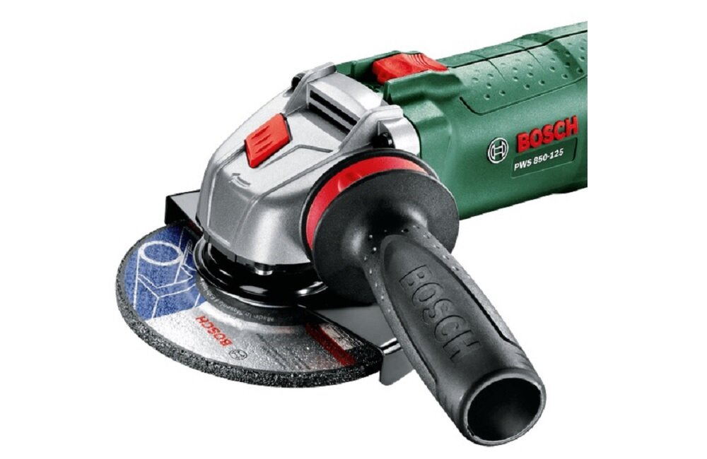 Szlifierka kątowa BOSCH PWS 850 125 Profesjonalny sprzęt Bardzo poręczna niska waga
