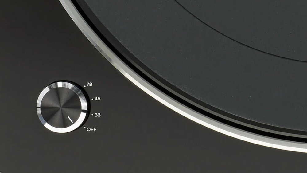 Gramofon DENON DP-450USB - prędkości