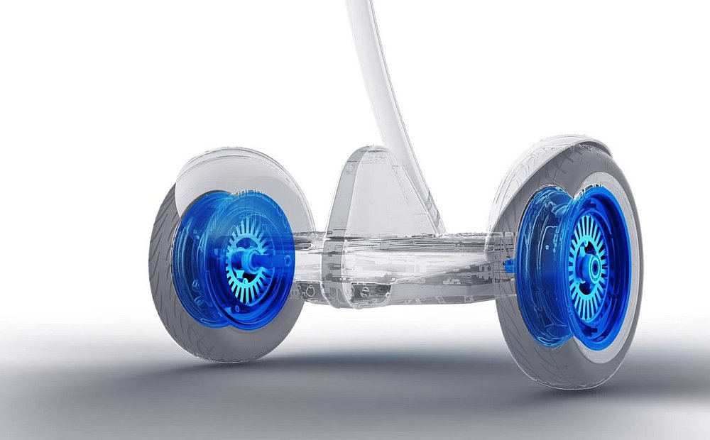 Segway XIAOMI Ninebot S stabilizacja koła wodoszczelność opony szybkość podkładki amortyzacja obudowa korpus materiał
