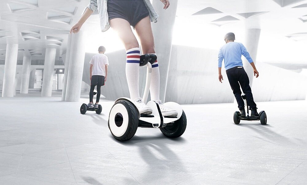 Segway XIAOMI Ninebot S sterowanie nauka jazda czujniki