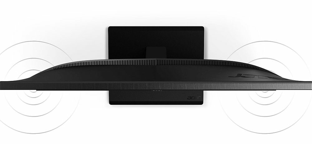 Monitor ACER V247YU - głośniki 