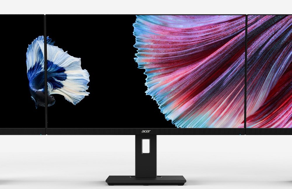 Monitor ACER B227Q kontrukcja bezramkowa ZeroFrame
