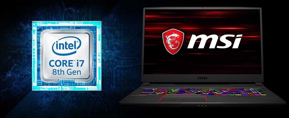 Laptop Gamingowy MSI GE75 RAIDER - Procesor