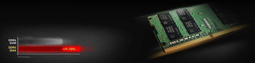 Laptop Gamingowy MSI GE75 RAIDER - Pamięć DDR4