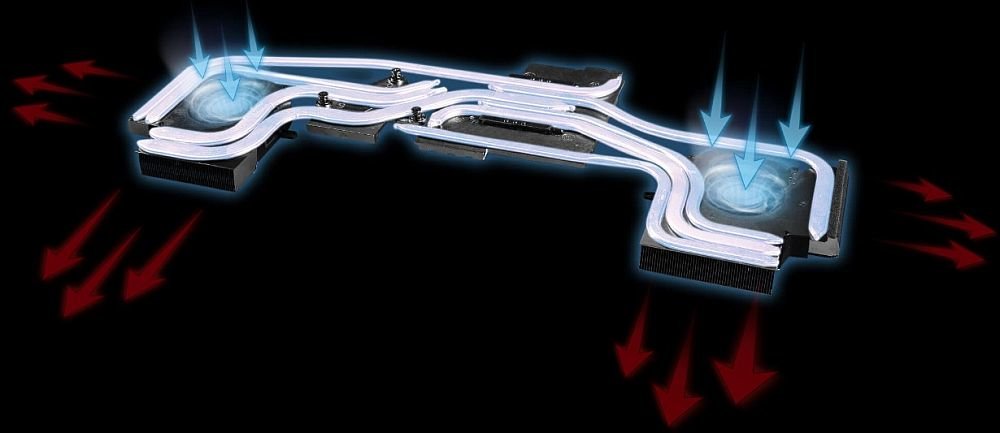 Laptop Gamingowy MSI GE75 RAIDER - System Chłodzenia