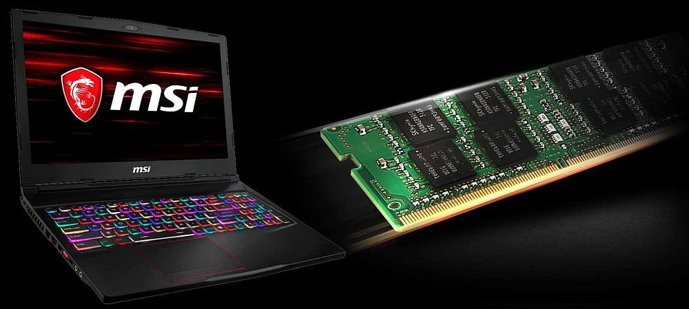 Laptop Gamingowy GE63 Raider RGB - DDR4