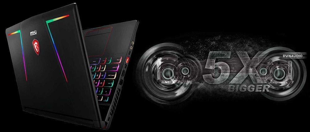 Laptop Gamingowy GE63 Raider RGB - Dźwięk