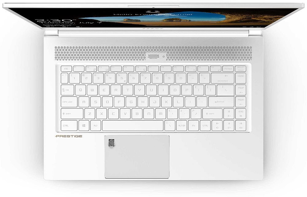 Monitor MSI P65 Creator - Odcisk Palca