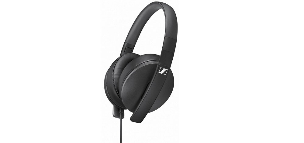 Słuchawki nauszne SENNHEISER HD 300 Czarny widok ogólny skos