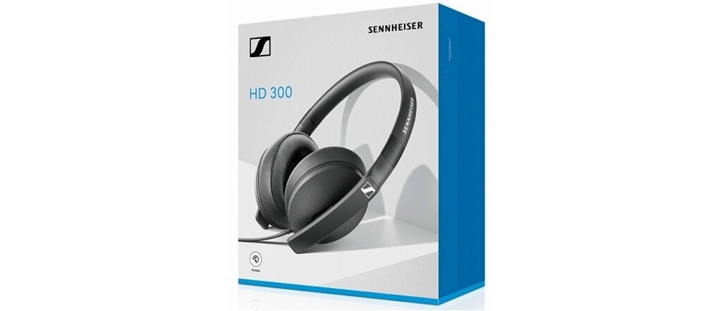 Słuchawki nauszne SENNHEISER HD 300 Czarny opakowanie