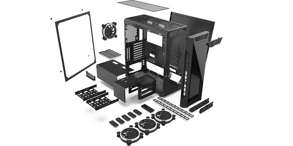 Obudowa SILENTIUM PC Armis AR7 TG RGB opis
