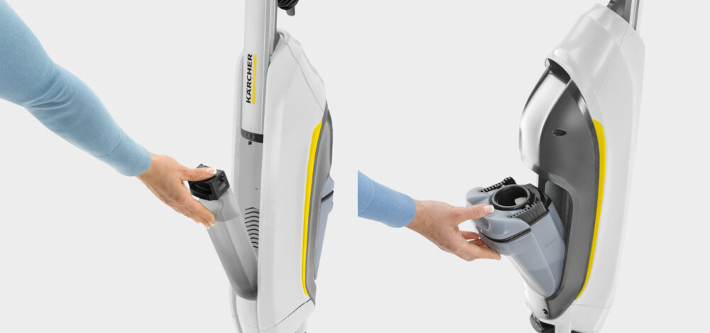 Mop elektryczny KARCHER FC 5 Premium Home Line 1.055-460.0 wygoda efektywnosc dwa zbiorniki pojemnosc