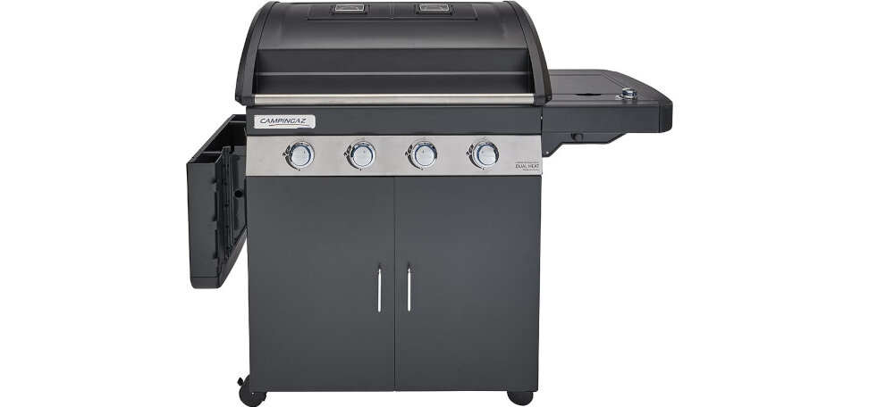 Grill gazowy CAMPINGAZ Classic LS Plus D Seria 3 wyglad koncstrukcja funkcjonalosc wyjmowane scianki palnik pokrywa dzialanie z kazdej strony grilla