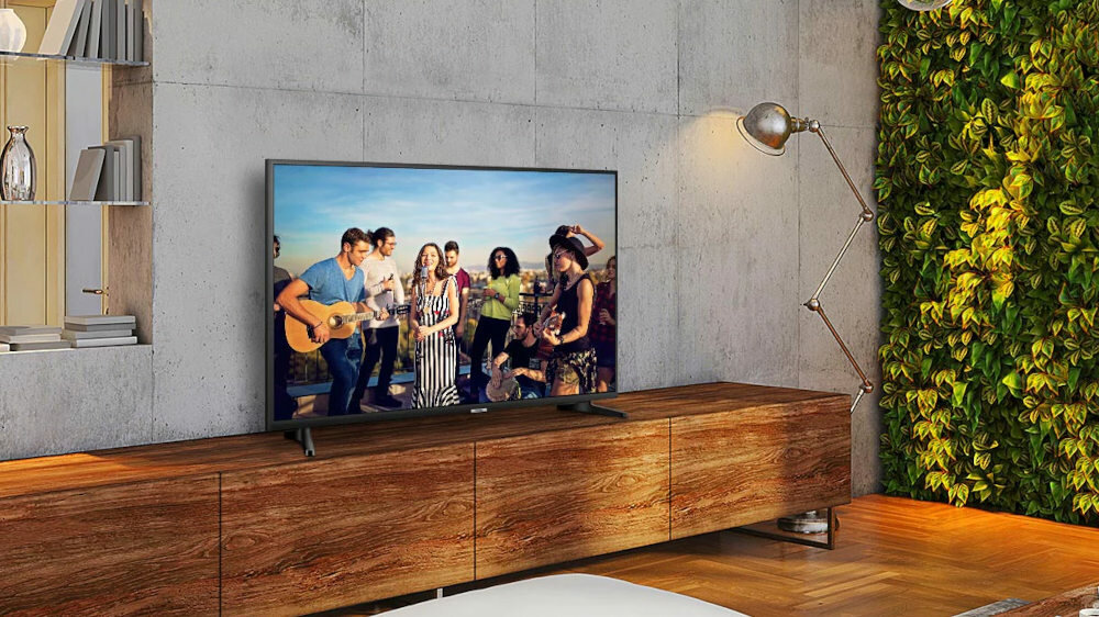 Telewizor SAMSUNG NU7093 - design