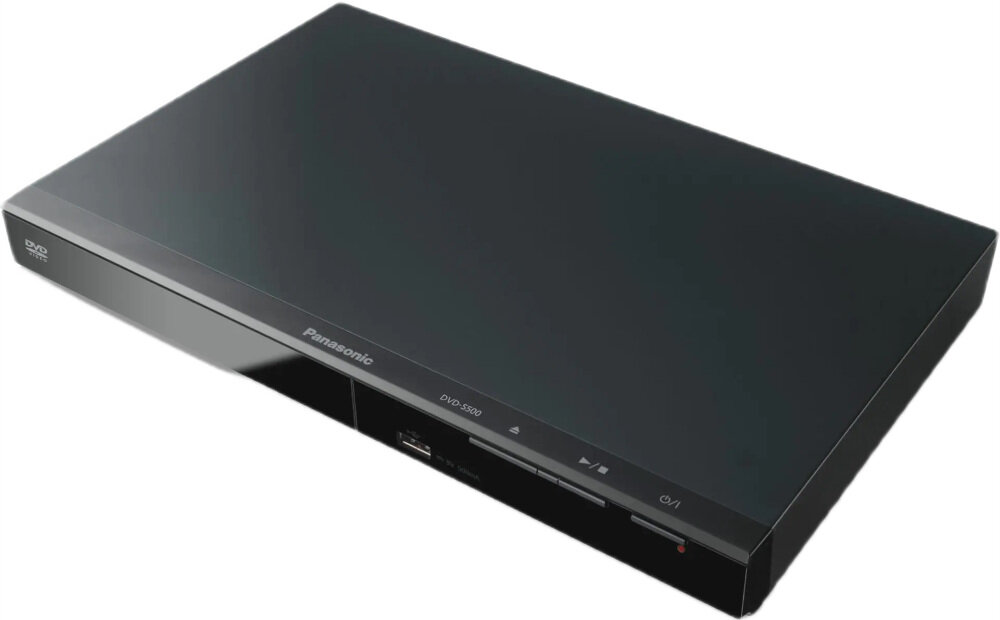 Odtwarzacz DVD PANASONIC DVD-S500 - Wielofunkcyjność, DVD, CD