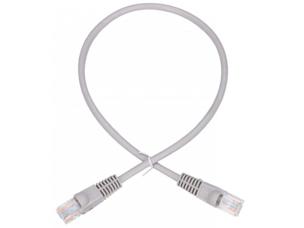 EXTRALINK Kabel RJ-45/RJ-45 Patchcord ekranowany kategorii 6A SFTP Extralink  sieciach Ethernet router, switch, komputer czy telefon VoIP połączeń między patch panelami teleinformatycznych Wysoka elastyczność odporna konstrukcja - zwinięty kabel na białym tle