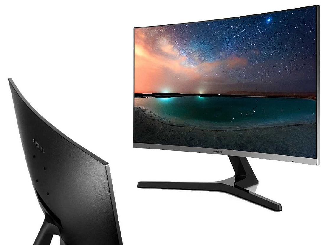 Monitor SAMSUNG Curved LC27R500FHUXEN - Supersmukły ekran